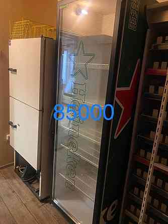 Витринные холодильники ; морозильники б/у ; торговое оборудование . Almaty