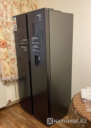 Тоңазытқыш DAUSCHER DRF-45NF2DSS күміс жаңа  Алматы - изображение 4