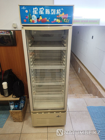 Refrigerator working year of use display case works well Delivery Almaty - photo 1
