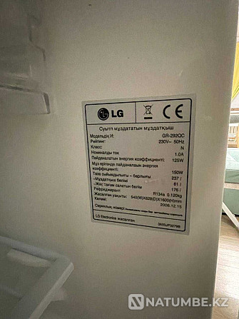 Қолданылған LG Electrocool GR-292QC тоңазытқышы жақсы жағдайда  Алматы - изображение 4