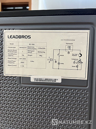 Холодильник Leadbros BC-80 J черный Алматы - изображение 3