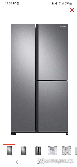 Холодильник Samsung RS63R5571SL Алматы - изображение 1