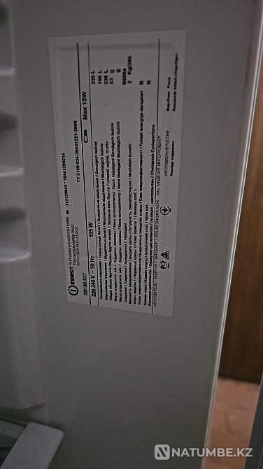 Продам холодильник indesit Алматы - изображение 4