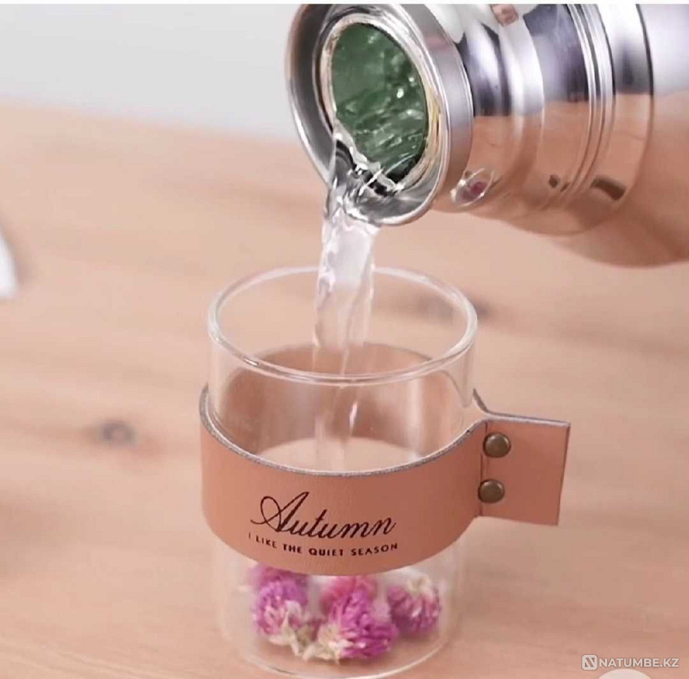 Термос 2 литр Классикалық  Алматы - изображение 5