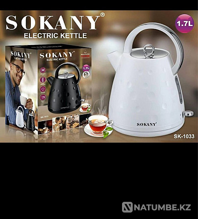 Электр шәйнек SOKANY  Алматы - изображение 2