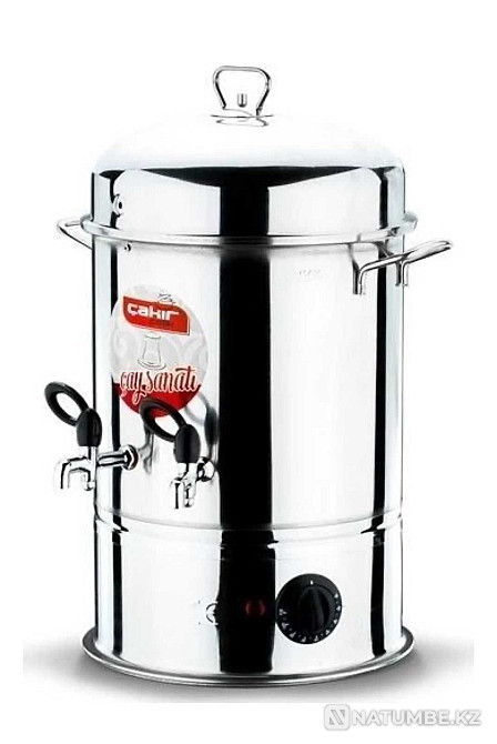 Electric samovar; Kettle; Thermopot Cakir 250 silver Almaty - photo 1