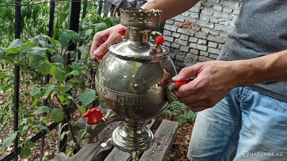 Electric samovar 3 liters; worker. Almaty - photo 4