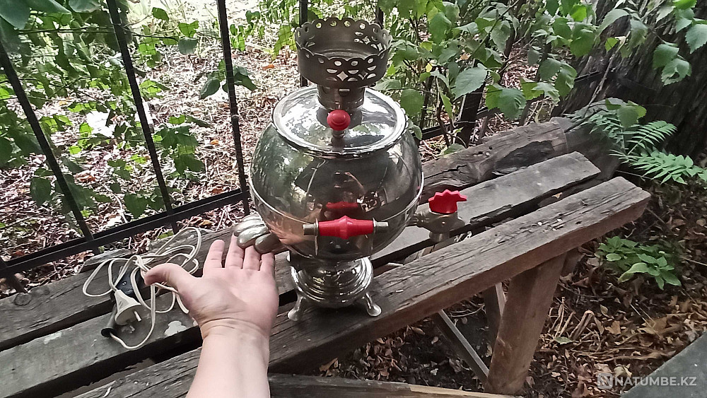 Electric samovar 3 liters; worker. Almaty - photo 5