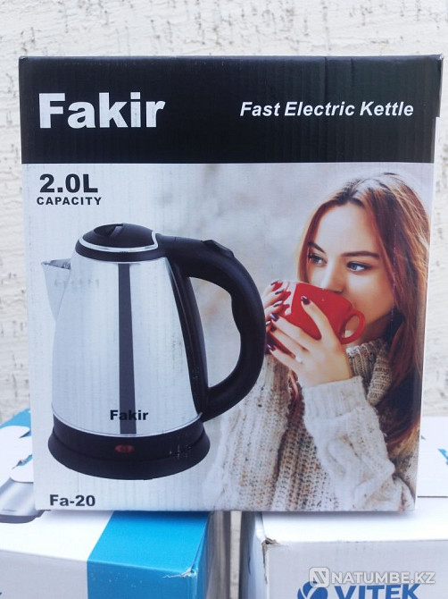 Чайники электрические FAKIR 2л новые в упаковке Алматы - изображение 1