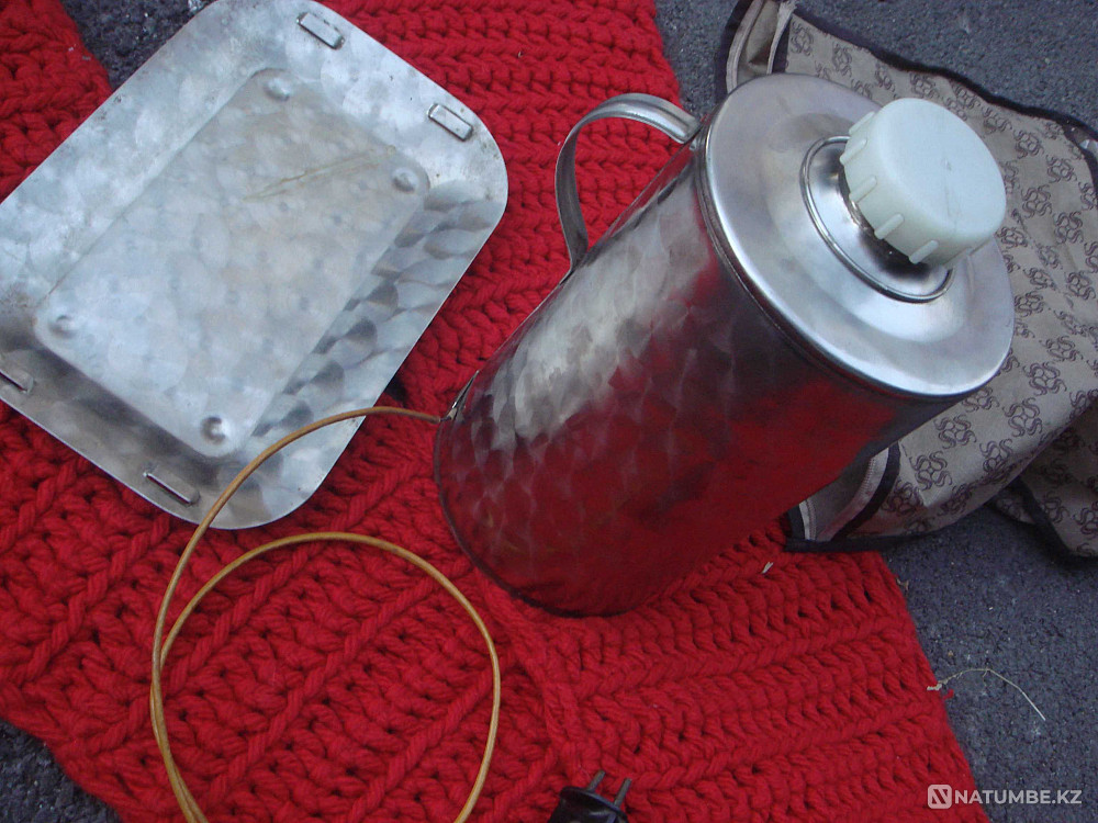 Stainless steel Electric Thermos USSR - NEW about 2 liters. Almaty - photo 8