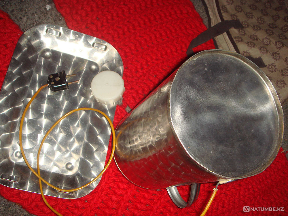 Stainless steel Electric Thermos USSR - NEW about 2 liters. Almaty - photo 7