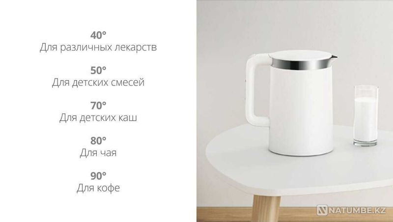 Электрочайник Xiaomi Mi Smart Kettle Pro | DropShop.kz Алматы - изображение 4