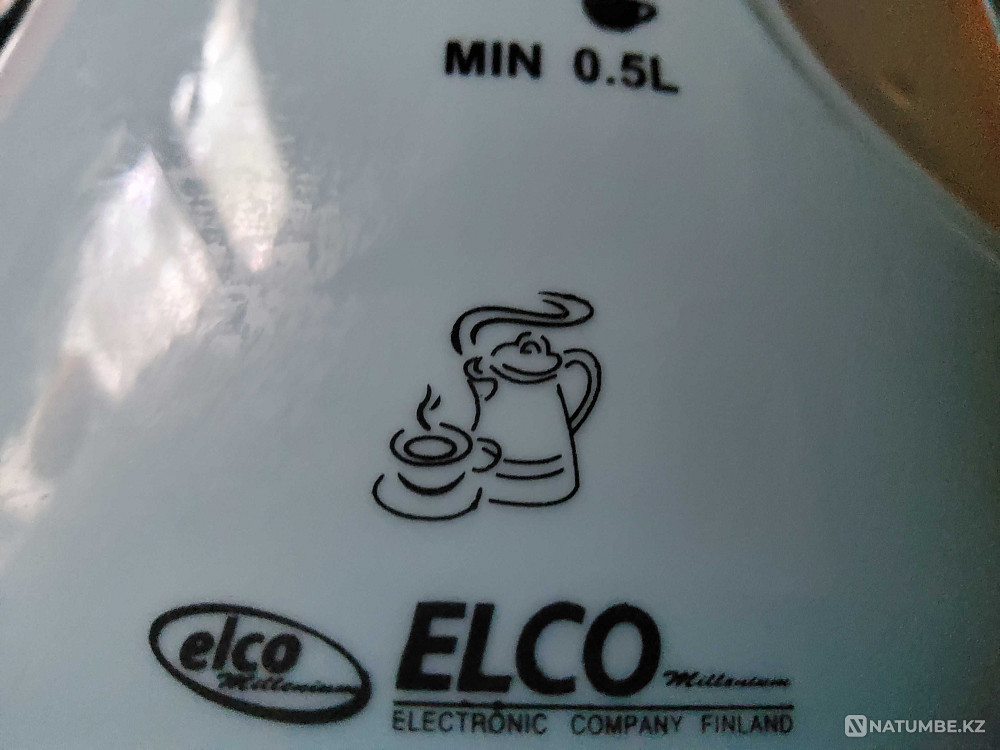 Электрочайник ELCO (Финляндия) + маленький (Турция). Продажа или Обмен Алматы - изображение 2
