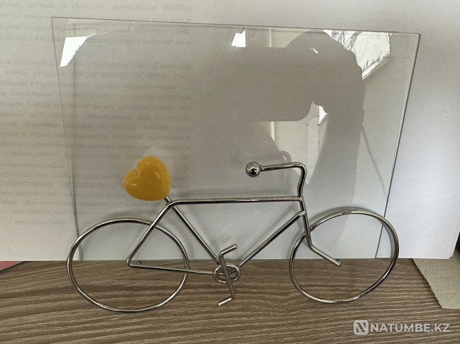 чайная пара чашек; рамочка велосипедик и скрепки Алматы - изображение 2