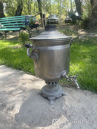 Самовар тульский жаровой на дровах Алматы - изображение 1