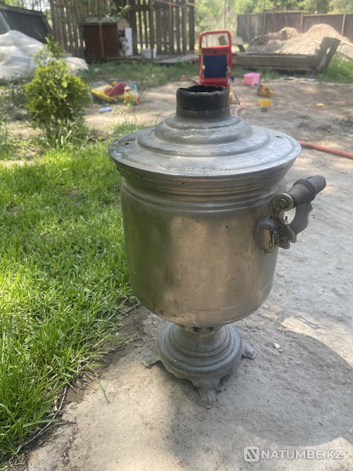 Самовар тульский жаровой на дровах Алматы - изображение 3