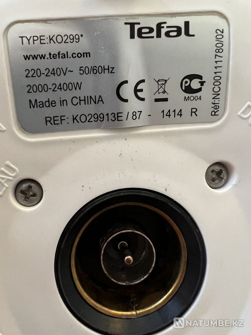 Электрический Чайник Tefal 1;5л; б/у Алматы - изображение 4
