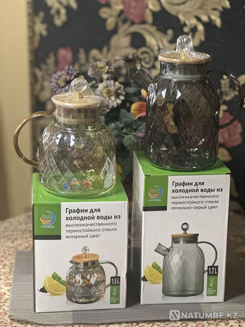Glass teapots; promotion Almaty - photo 2