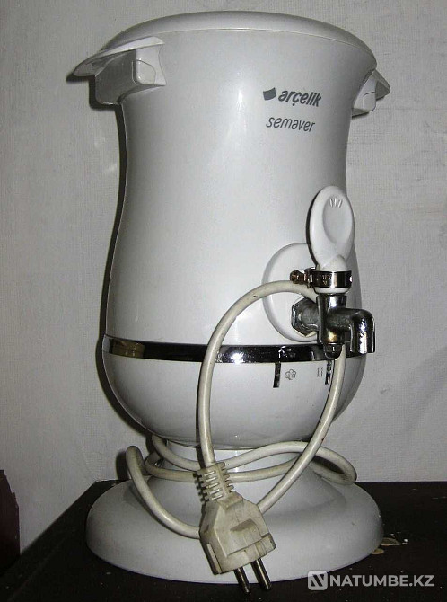 кафеге арналған самовар; бар; электр Арчелик;Түркия; пайдаланылған – 6 000 теңге  Алматы - изображение 3