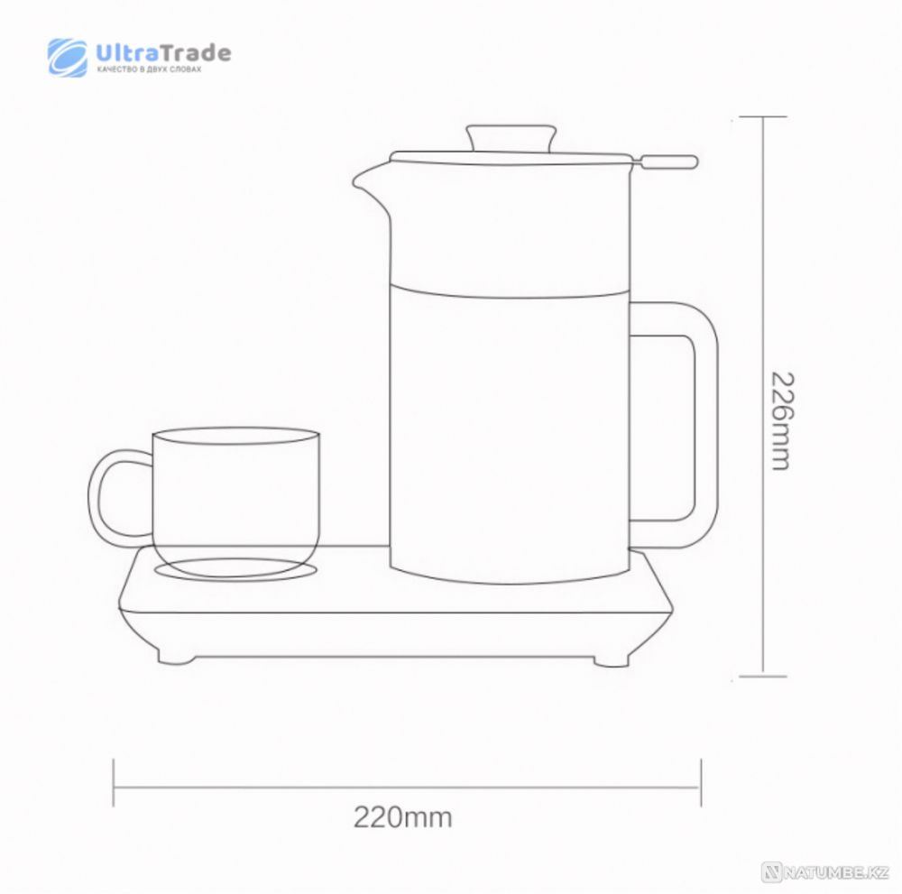 Электрический заварочный чайник Xiaomi Алматы - изображение 6
