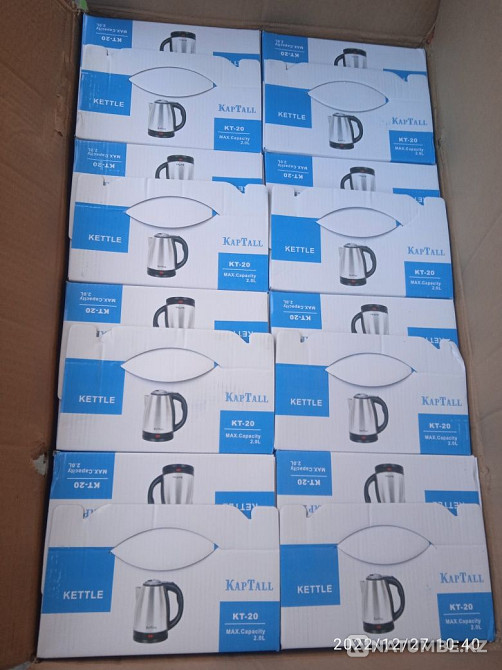 Electric Kettles KAPTALL 2;2 Wat. New in packaging Almaty - photo 4