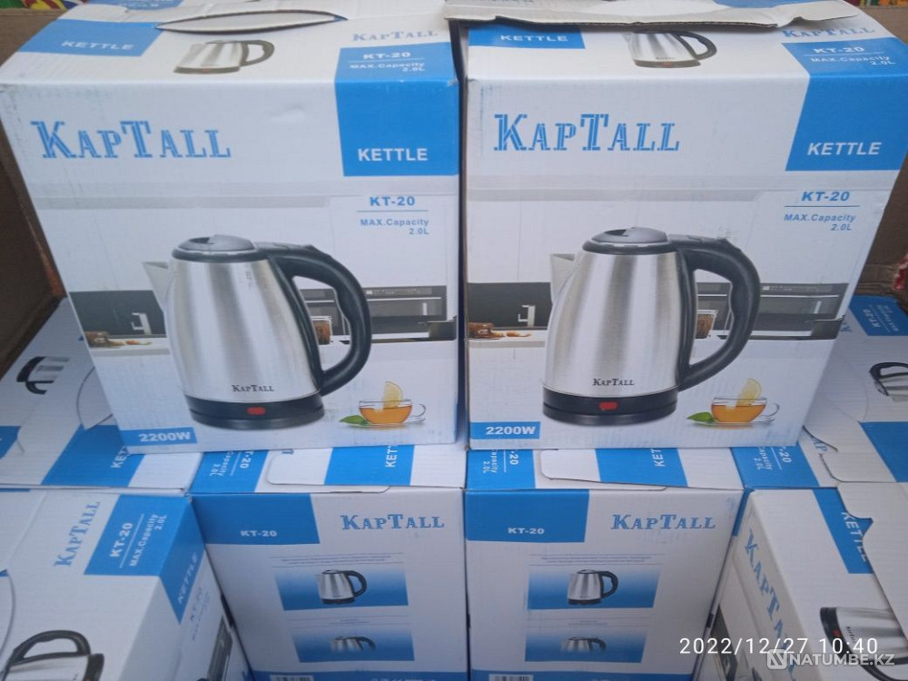 Electric Kettles KAPTALL 2;2 Wat. New in packaging Almaty - photo 3