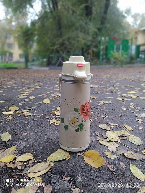 Chinese thermos with pump Almaty - photo 1