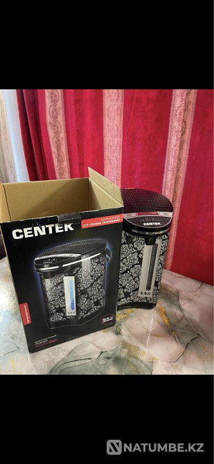 Термопот CENTEK CT-0086 Diamond черный новый Алматы - изображение 5