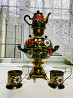 Electric samovar; painted under Khokhloma Almaty
