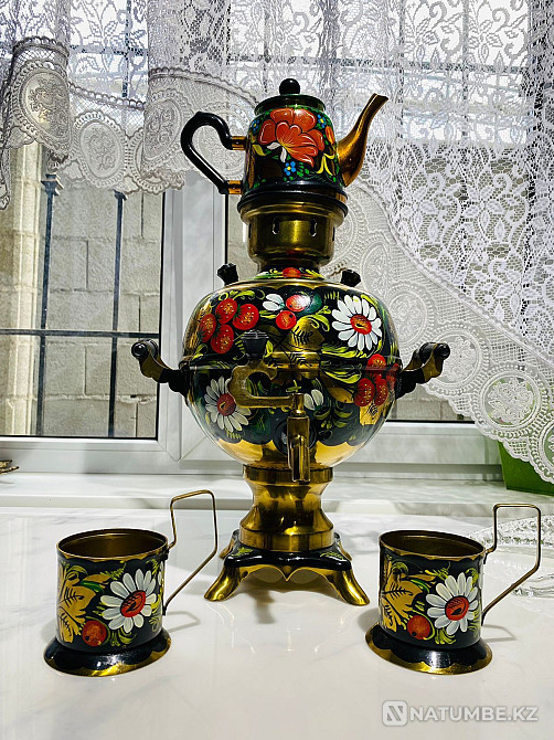 Электросамовар;расписной под хохлому Алматы - изображение 1