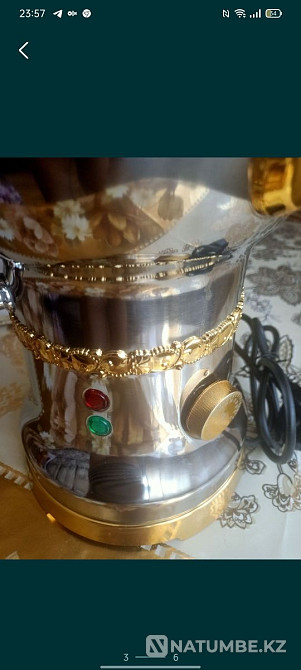 Selling an electric samovar. New. Almaty - photo 3