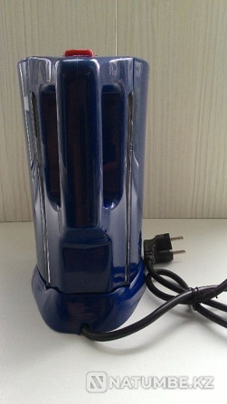 Чайник; электр; 1;8 л.; новый; позолоченный элемент (цвет синий) Алматы - изображение 5