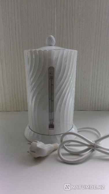 Чайник;электр; 1;7 л.;новый;(белый “РАКУШКА»);MEKOSONIC БЕЗ ЗАПАХА Алматы - изображение 5