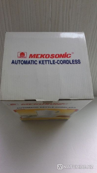 Чайник;электр; 1;7 л.;новый;(белый “РАКУШКА»);MEKOSONIC БЕЗ ЗАПАХА Алматы - изображение 3