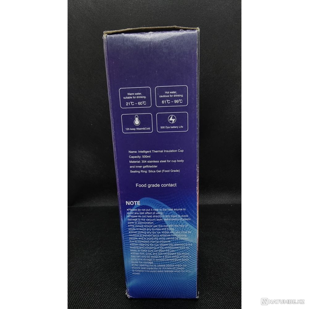 Selling a new thermos with a temperature sensor Almaty - photo 3