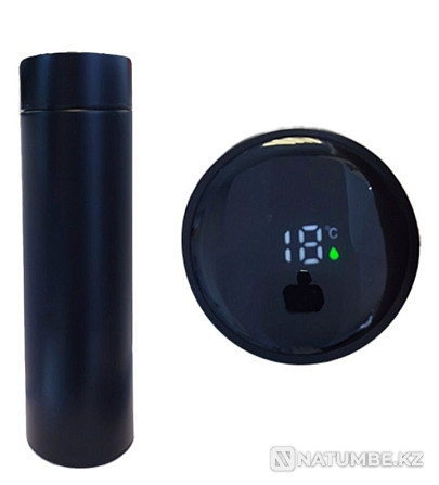 Thermos with LED temperature display Almaty - photo 1