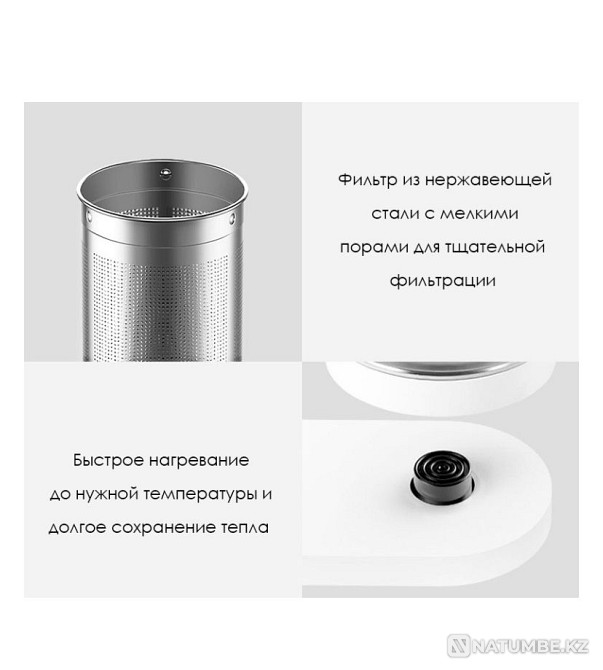 Термопот Xiaomi Mijia Intelligent Multifunctional Health POT белый Алматы - изображение 4