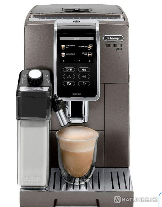 Кофемашина Delonghi Dinamica plus ECAM-370.95T Алматы - изображение 1