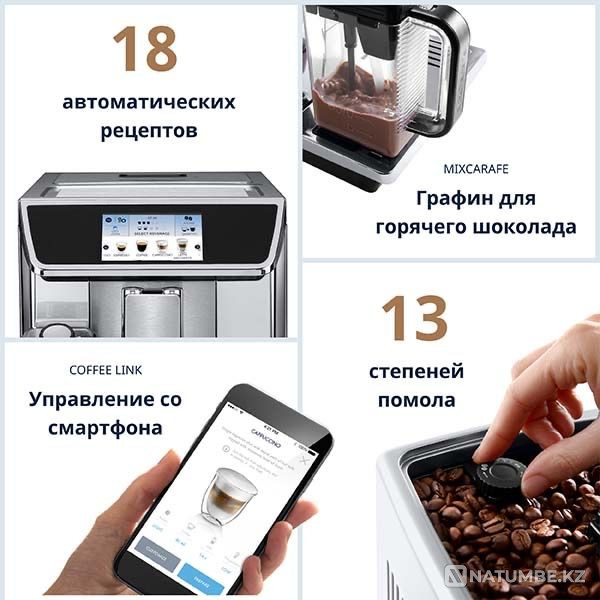 Кофемашина Delinghi Ecam 650.85 Алматы - изображение 5