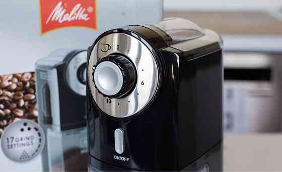 Жерновая кофемолка Melitta Molino состояние новой; полная комплектация Алматы