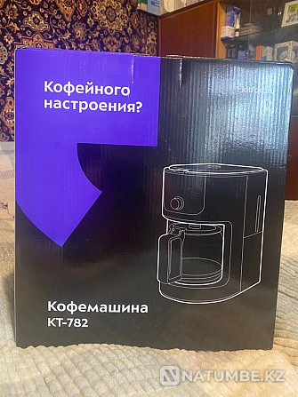 Капельная кофемашина Kitfort КТ-782 Алматы - изображение 1