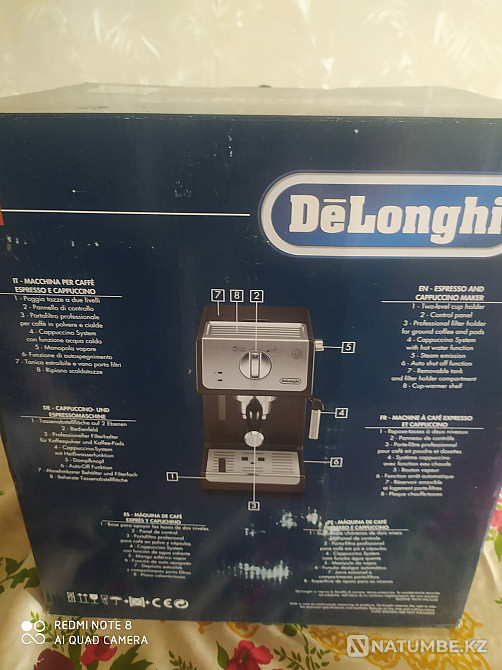 Кофеварка Delonghi ECP 33.21 серебристый; черный Алматы - изображение 5