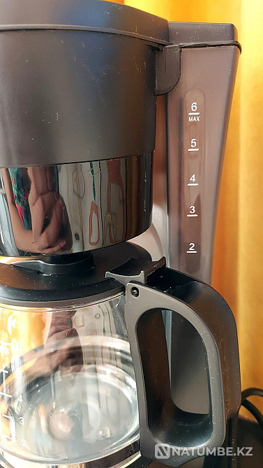 Кофеварка MV-1650 BK капельная в идеальном состоянии Алматы - изображение 4