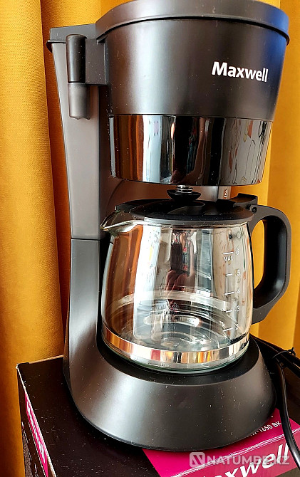 Кофеварка MV-1650 BK капельная в идеальном состоянии Алматы - изображение 2