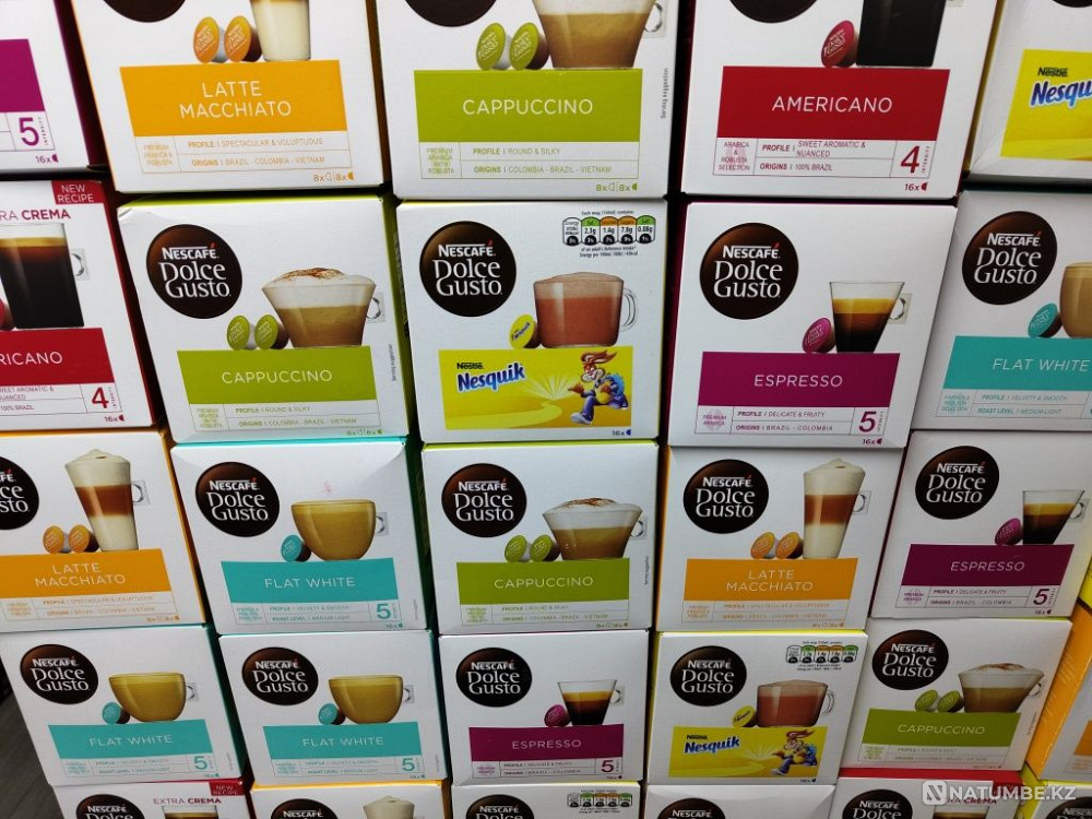 Капсулы для кофемашин Dolce Gusto (кофе в капсулах) Алматы - изображение 3