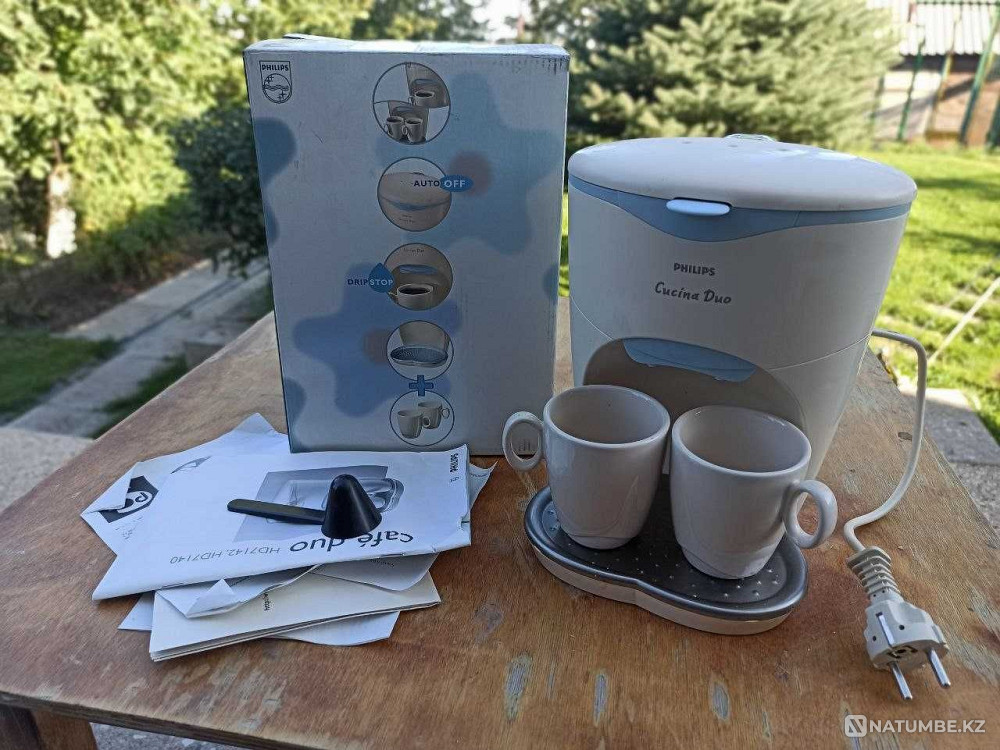 Кофеварка Phillips Cucina Duo Алматы - изображение 2