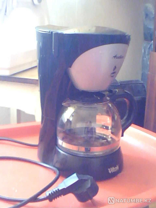 Working drip coffee maker Vitek VT-1502 Almaty - photo 3
