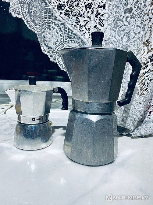 Продам гейзерную кофеварку;куплено приСсср. Алматы - изображение 1