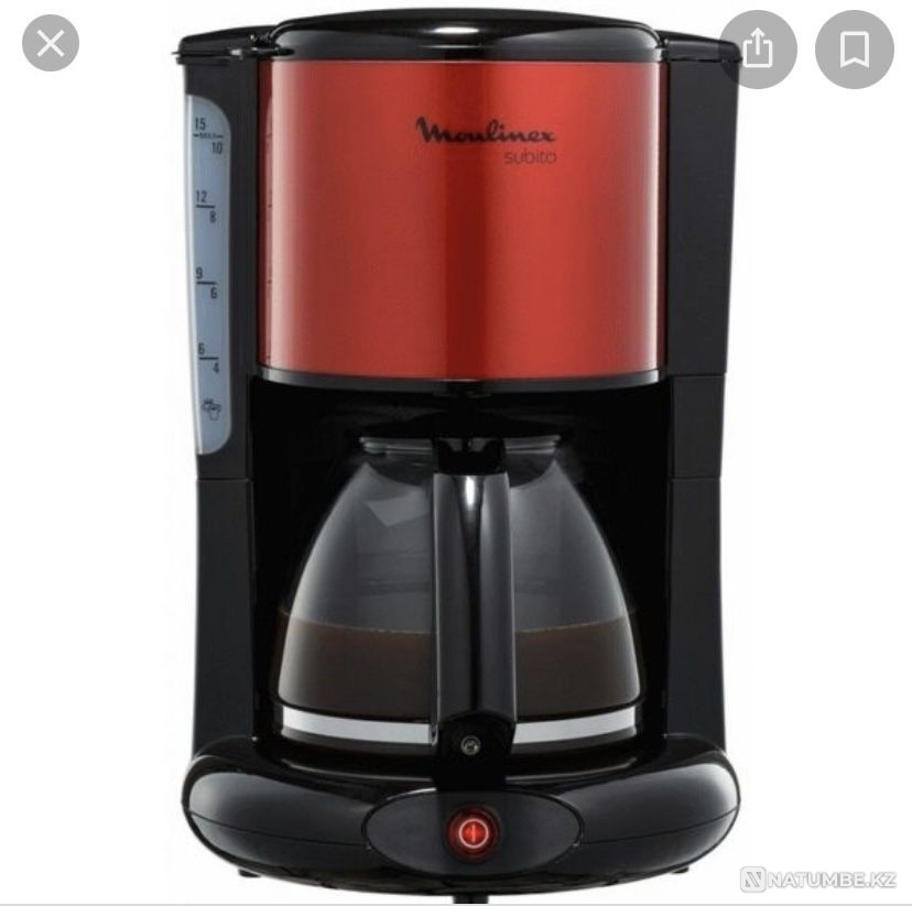 Кофеварка Moulinex Алматы - изображение 1