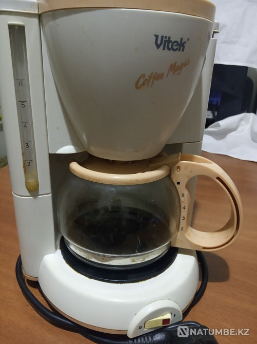 Кофеварка;vitek;капельная Алматы - изображение 2